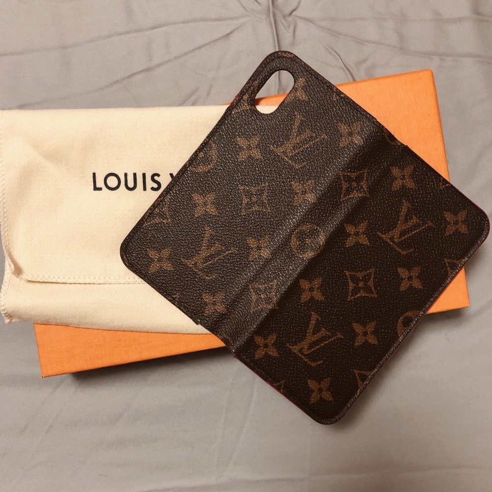 Louis Vuitton iPhone X Folio Case